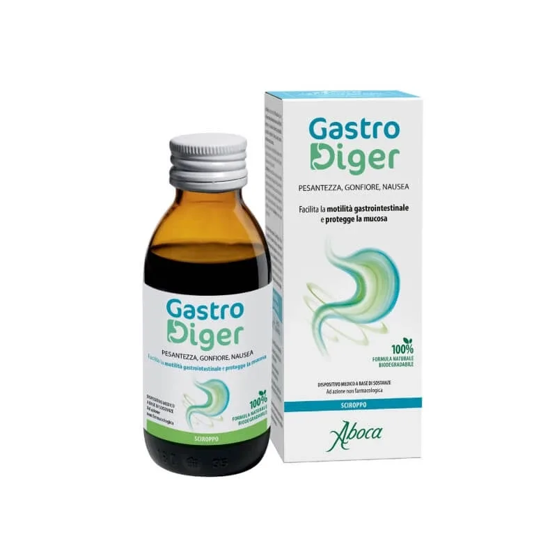 Aboca Gastrodiger – sirop pentru probleme digestive, 180 g — preț și oferte