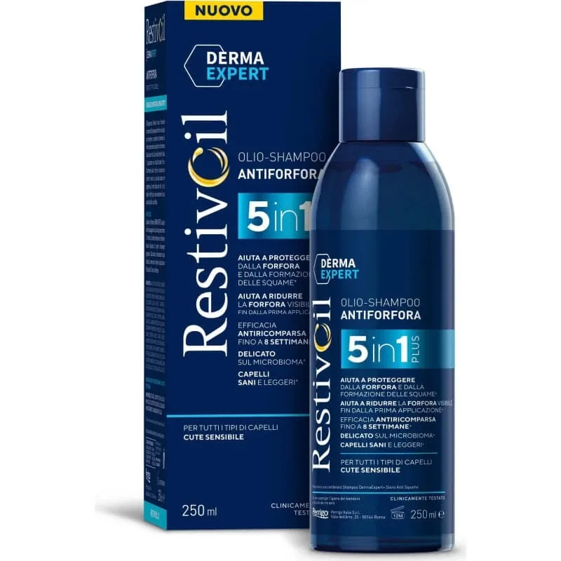 Restivoil Derma expert - șampon cu ulei împotriva mătreții 250 ml — preț și oferte