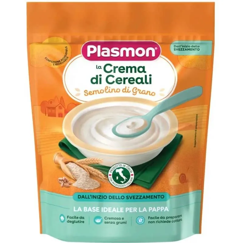 Plasmon, crema de cereale – griș de grâu 200 g — preț și oferte