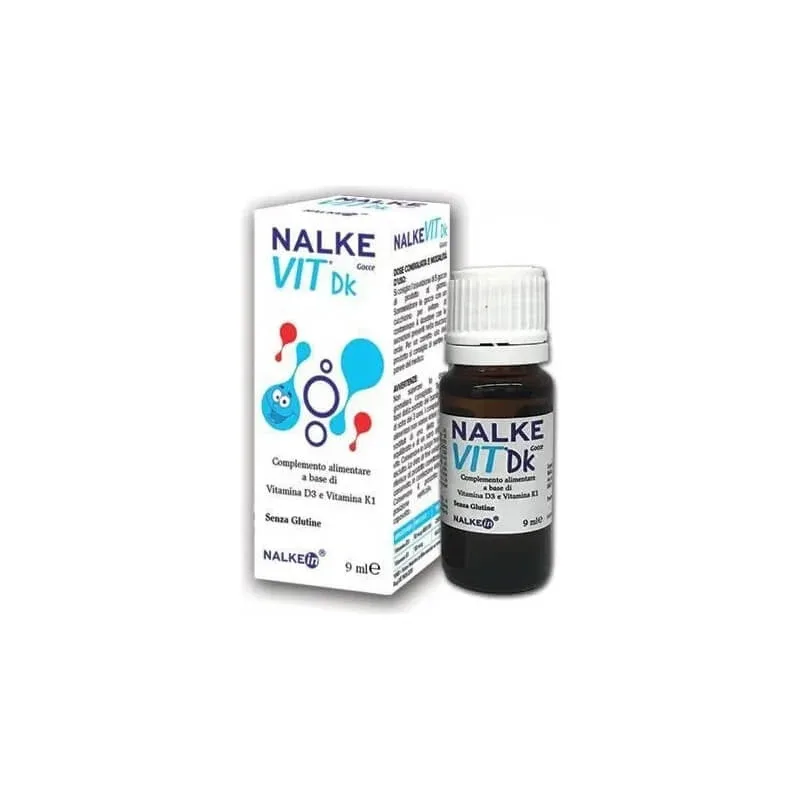 Nalkevit dk picături 9 ml – supliment alimentar pe bază de vitamina D și K — preț și oferte