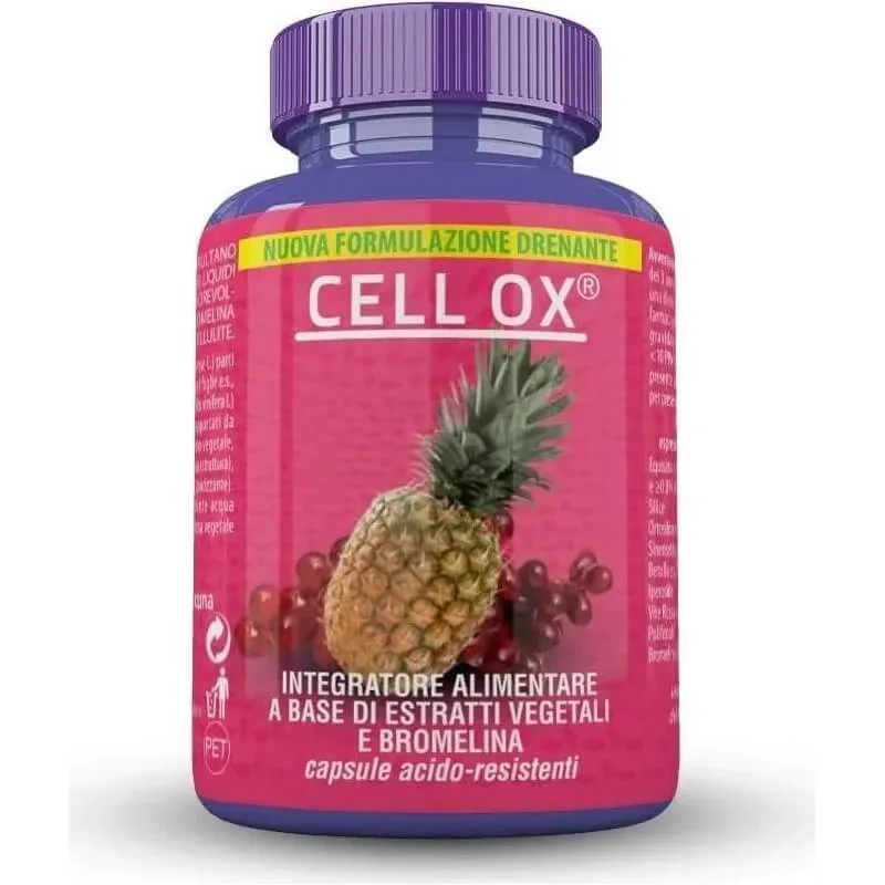 Cell Ox 60 capsule – supliment alimentar cu efect drenant — preț și oferte