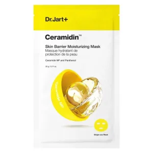 Dr.jart+ Ceramidin skin barrier – mască hidratantă și fortifiantă din țesătură, 22 g