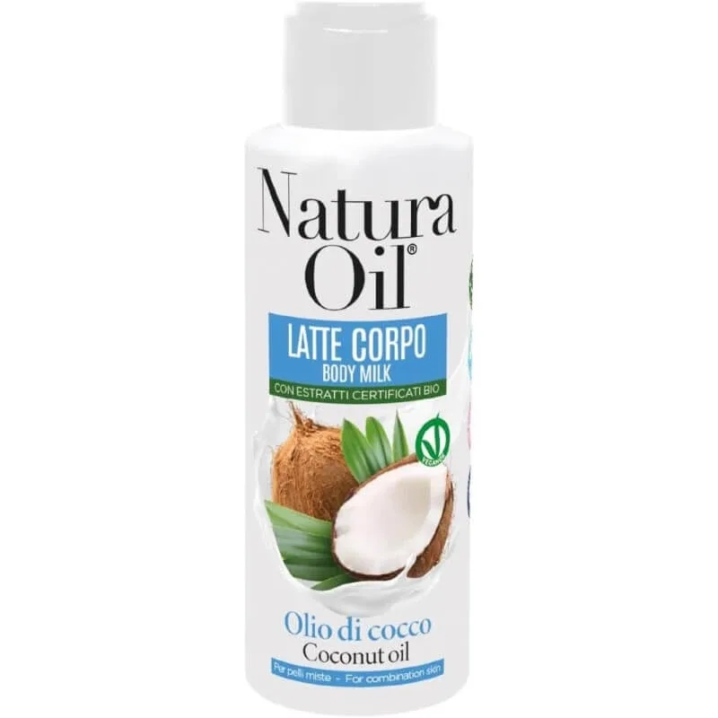 Natura oil – Loțiune de corp cu ulei de cocos, hidratantă și hrănitoare, 100 ml — preț și oferte