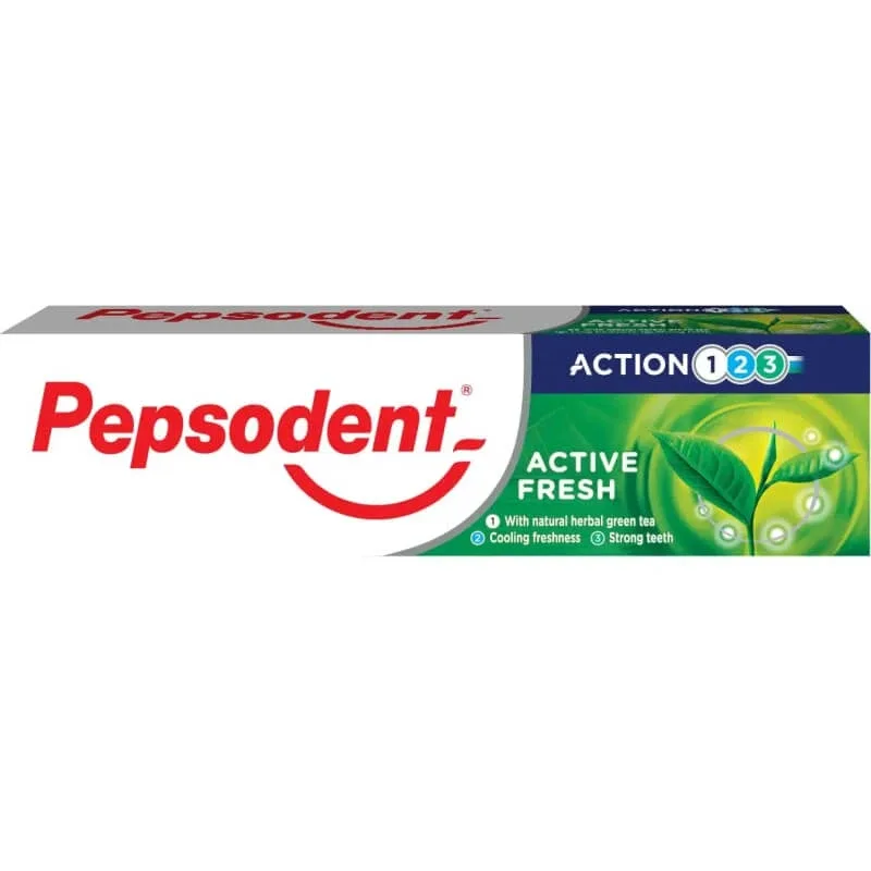 Pepsodent Active Fresh – pastă de dinți cu triplă acțiune, 75 ml — preț și oferte