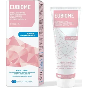Smartfarma Eubiome – cremă hidratantă și reechilibrantă pentru față și corp, 150 ml