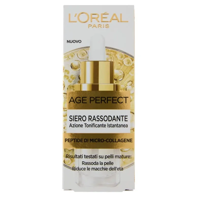 L'Oréal Paris Age Perfect - ser de fermitate cu micropeptide de colagen și niacinamidă, 30 ml — preț și oferte