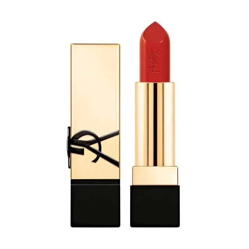 Yves Saint Laurent Rouge Pur Couture – ruj satinat nr. R1966 Rouge Libre — preț și oferte