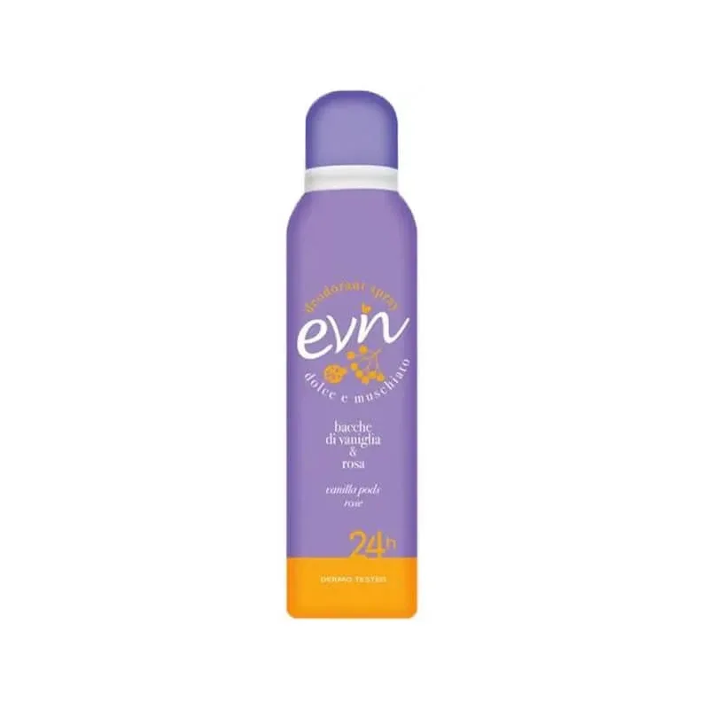 Evin Boabe de vanilie și trandafir – deodorant spray 150 ml — preț și oferte