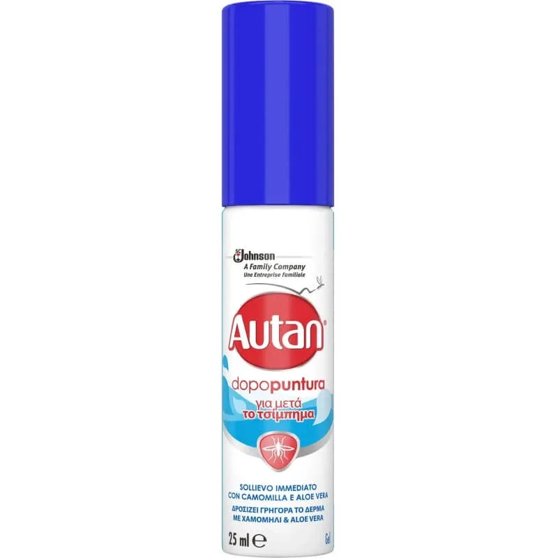 Autan spray după înțepătură, 25 ml — preț și oferte