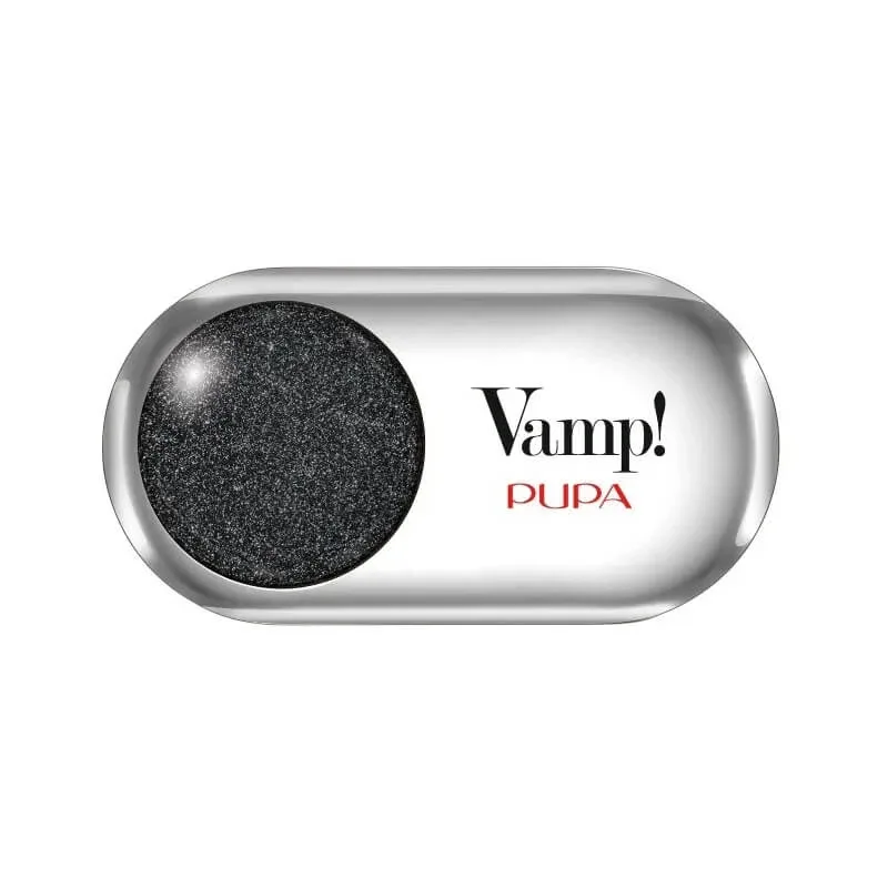 Pupa vamp! - fard de pleoape nr. 301, negru metalizat înghețat — preț și oferte