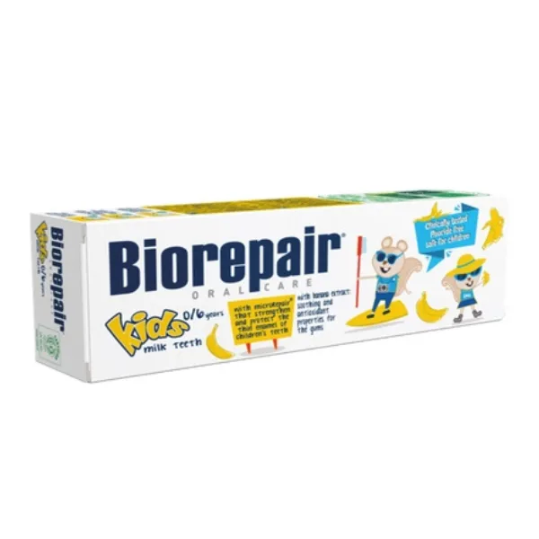 Pasta de dinti cu extract de banane Biorepair Kids 0-6 ani, Coswell | 50 ml — preț și oferte