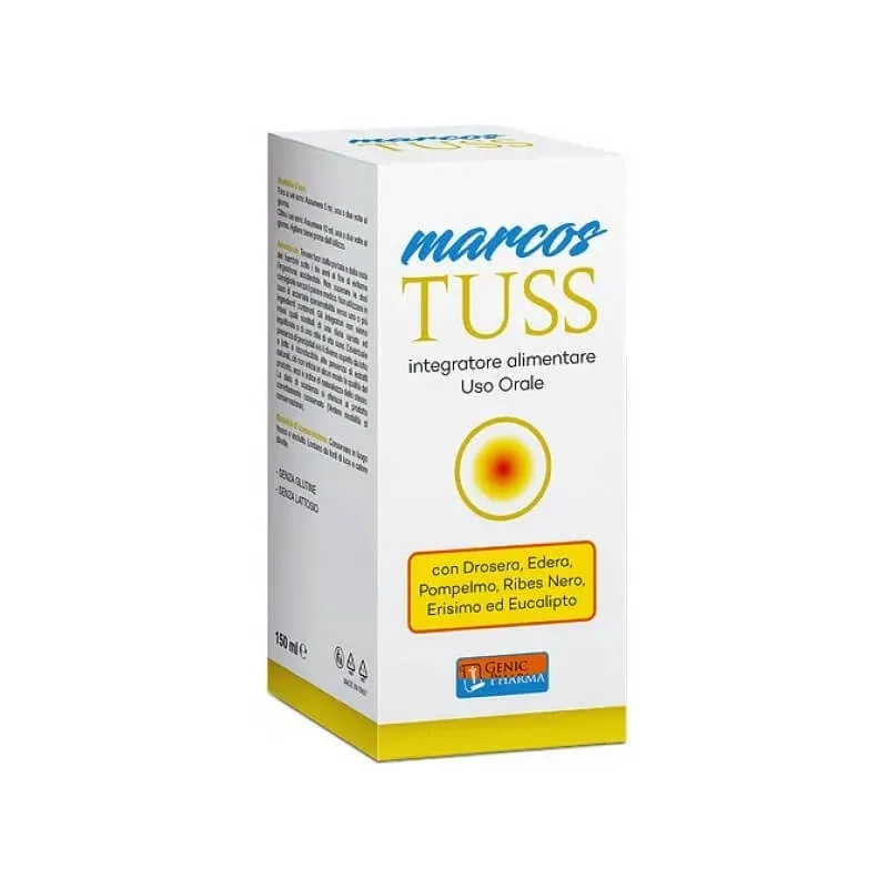 Marcos tuss 150 ml – supliment alimentar pentru căile respiratorii — preț și oferte