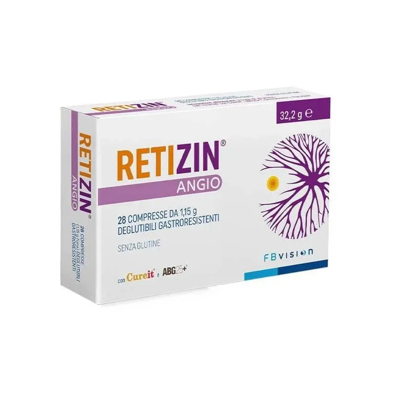 Retizin Angio 28 comprimate – supliment alimentar pentru vedere — preț și oferte
