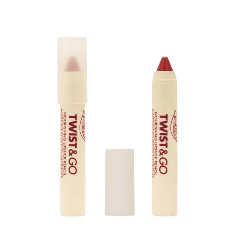Puro Bio Twist &amp; Go – creion de ruj hrănitor nr. 503 Pink Sand — preț și oferte