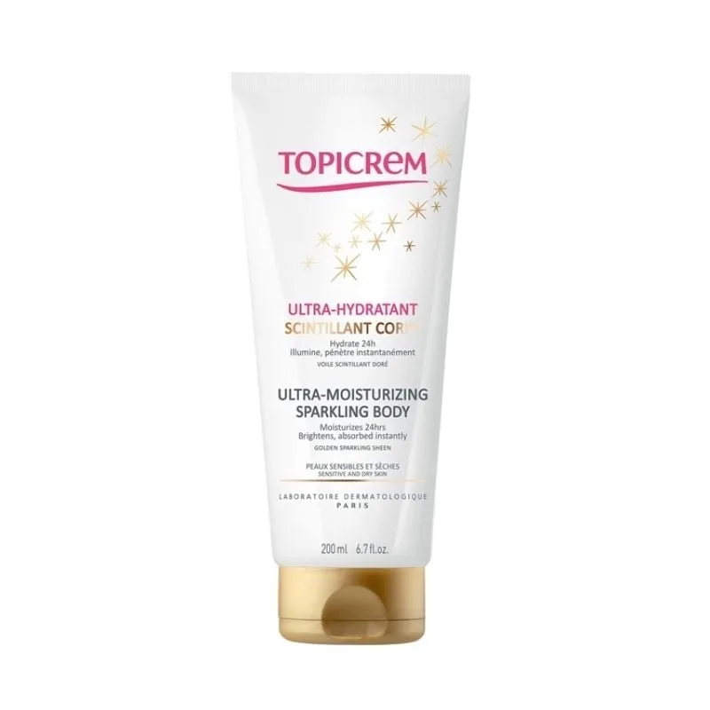 TOPICREM Lapte corp hidratant sparkling, 200 ml — preț și oferte