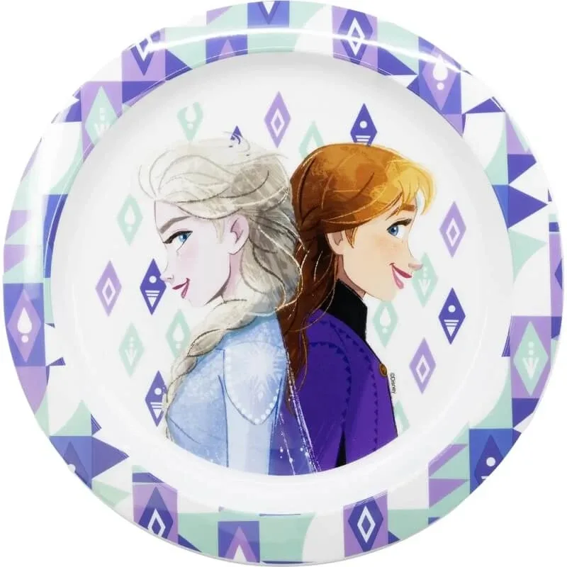 Disney Frozen - farfurie plată din melamină — preț și oferte