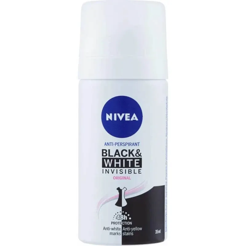 Nivea Black &amp; White – deodorant spray 35 ml — preț și oferte