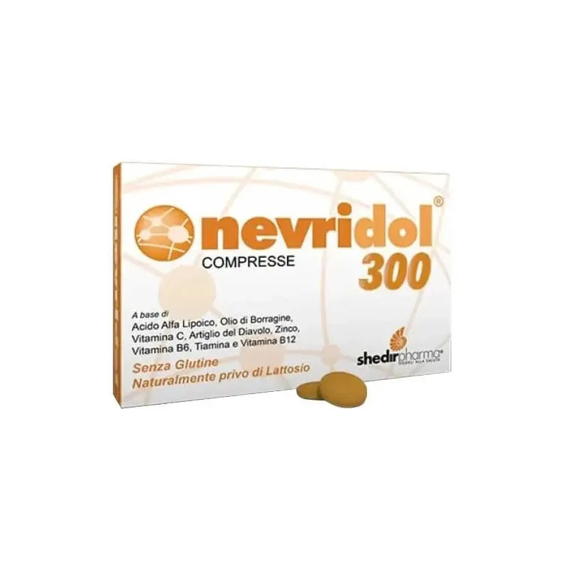 Nevridol 300 – supliment alimentar pentru sistemul nervos, 40 de comprimate — preț și oferte
