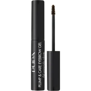 Pupa Plump &amp; Care Eyebrow Gel – gel pentru sprâncene nr. 002 maro