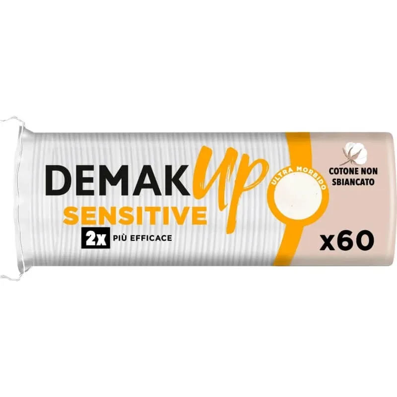 Demak up Sensitive - 60 de discuri rotunde pentru demachiere — preț și oferte