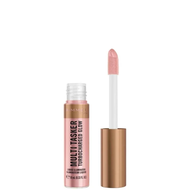 Rimmel Multi Tasker Turbocharged Glow – iluminator lichid nr. 005, iconic ca de obicei Rimmel London — preț și oferte