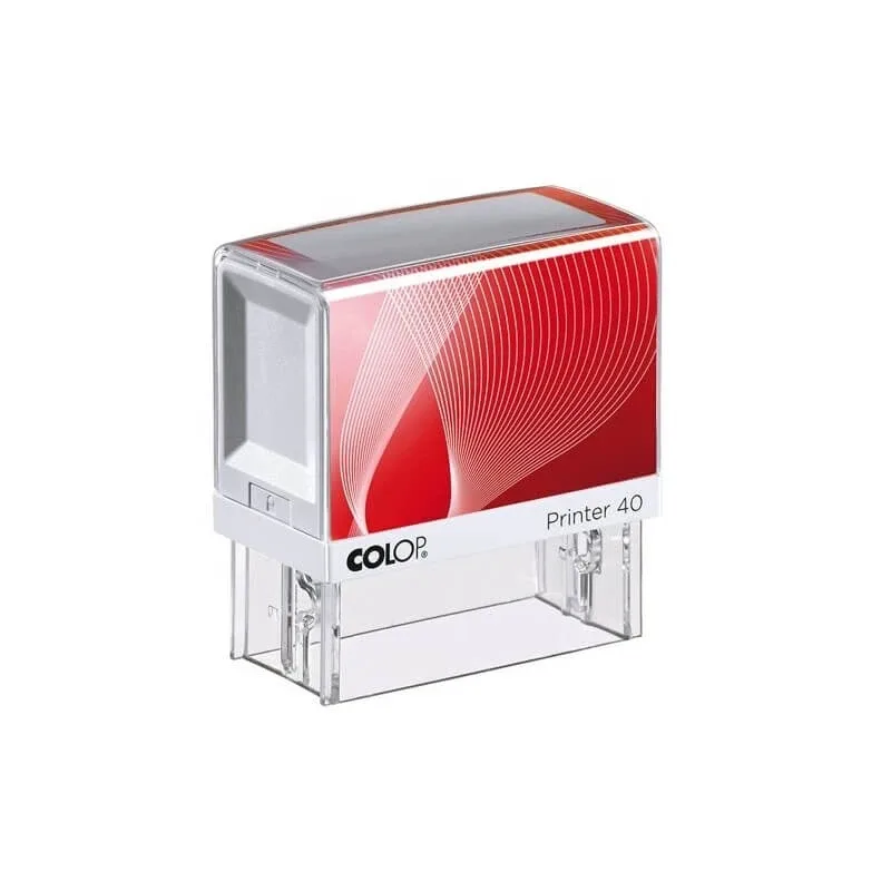 Ștampilă auto-încărcabilă Colop Printer 40 - 23x59 mm, 6 rânduri (ambalaj deteriorat) — preț și oferte