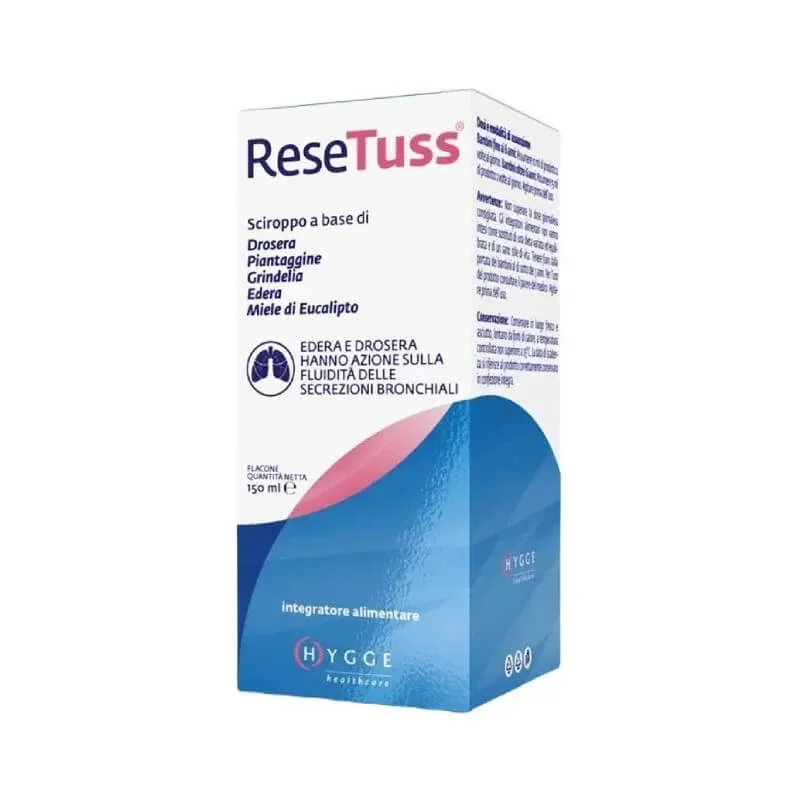 Resetuss sirop – supliment alimentar pentru căile respiratorii superioare 150 ml — preț și oferte