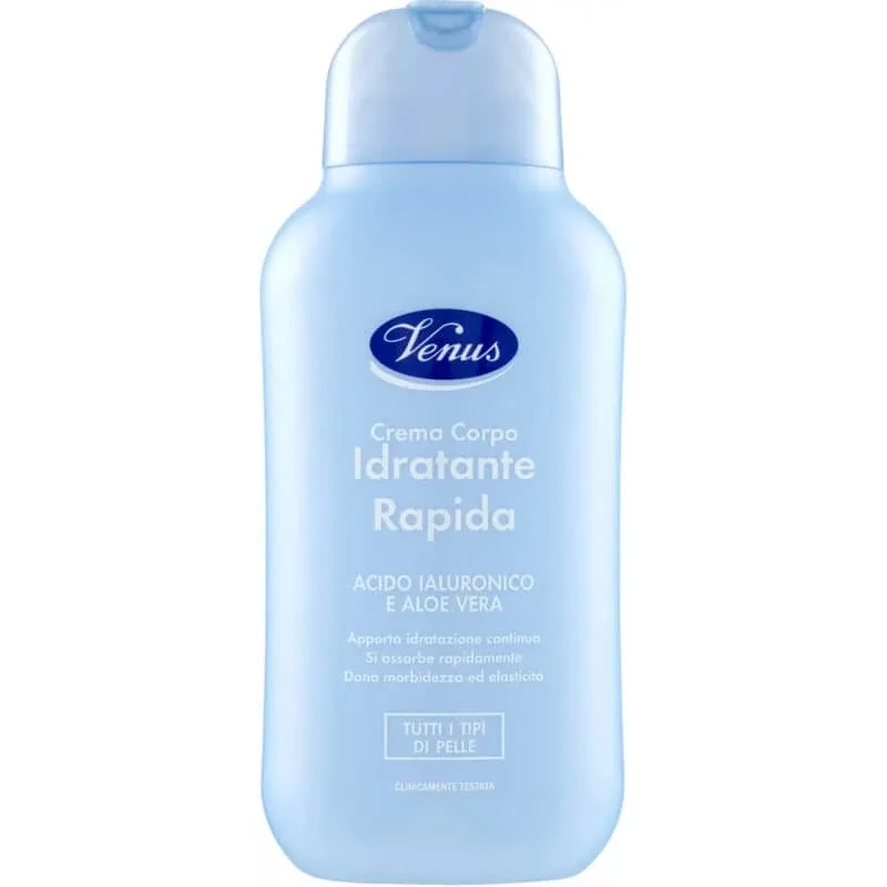 Venus – cremă hidratantă rapidă pentru corp, potrivită pentru toate tipurile de piele, 250 ml — preț și oferte