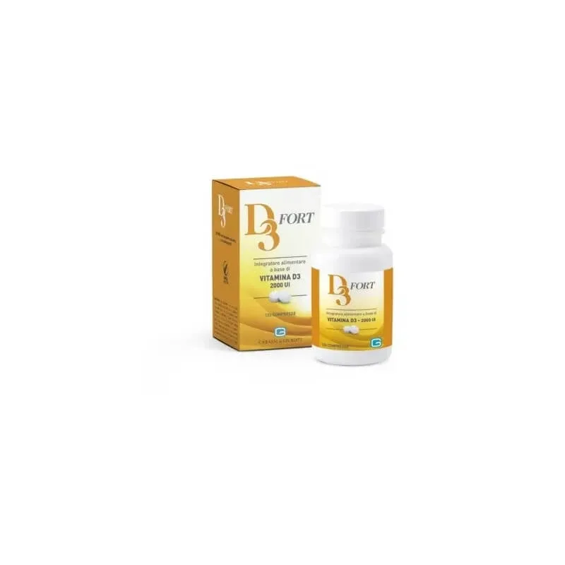 D3 Fort 120 comprimate – supliment alimentar pe bază de vitamina D — preț și oferte