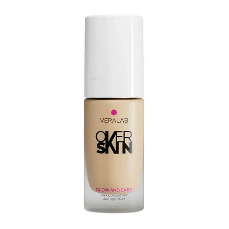 Veralab Overskin glow and care – fond de ten activ, luminos și hidratant, nr. 05 ecru — preț și oferte