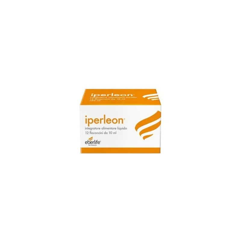 Eberlife Iperleon 12 flacoane de 10 ml cu aromă de citrice – supliment alimentar pentru oboseala fizică și mentală — preț și oferte