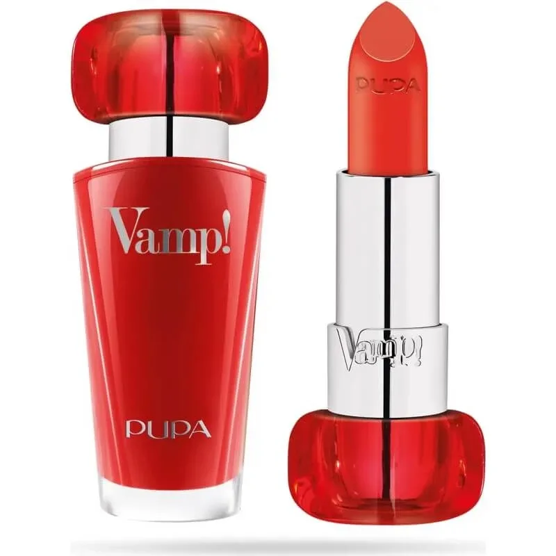 Pupa Vamp! Ruj volumizant nr. 306 Outstanding Orange — preț și oferte