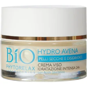 Phytorelax Bio hydro avena – cremă hidratantă intensă pentru față, cu efect de 24 de ore, cu acid hialuronic, 50 ml