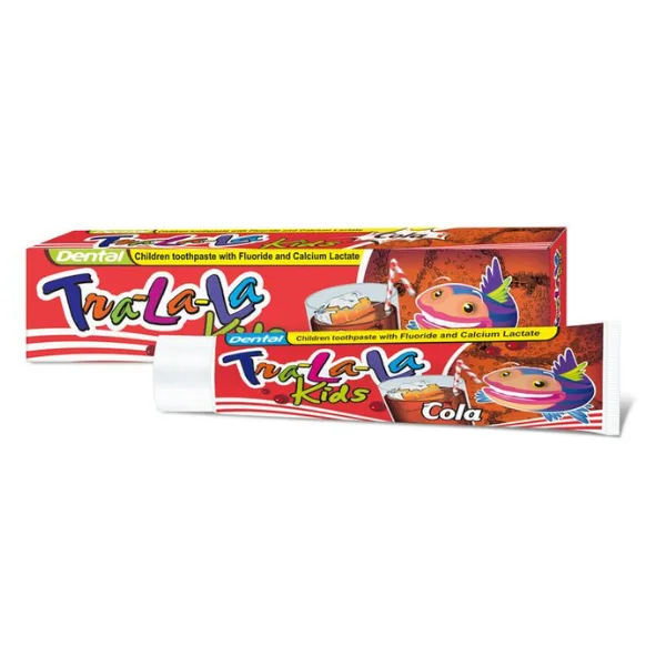 Pasta de dinti pentru copii cu aroma de cola +3 ani, TRA-LA-LA , Rubella | 50 ml RUBELLA INFINITY — preț și oferte
