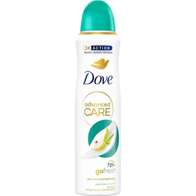 Dove Advanced Care Go Fresh cu pere și aloe vera – deodorant spray 150 ml — preț și oferte