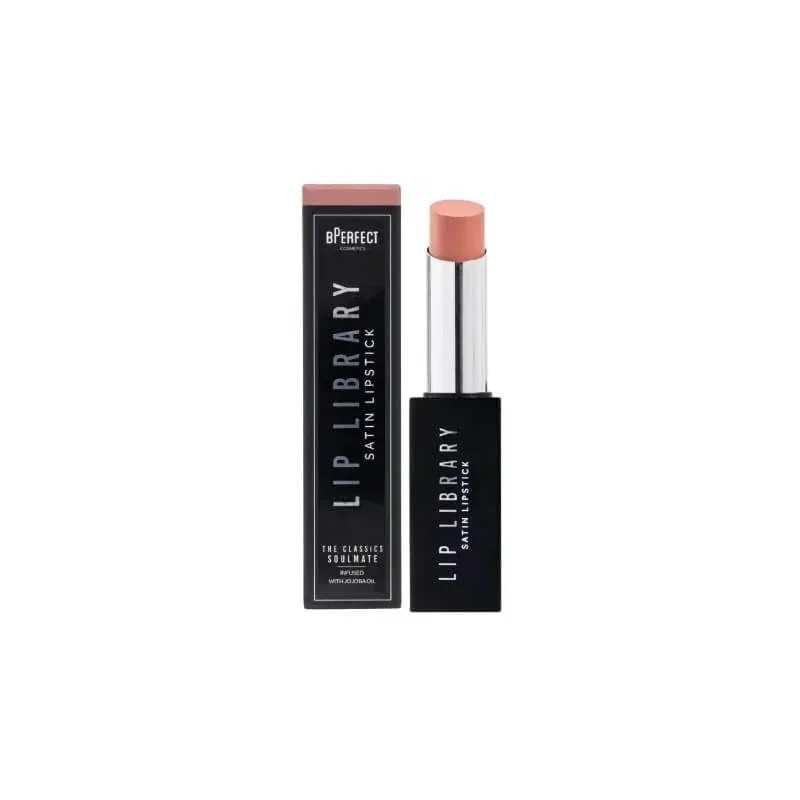Bperfect Lip Library Satin Lipstick – ruj satinat – Soulmate — preț și oferte