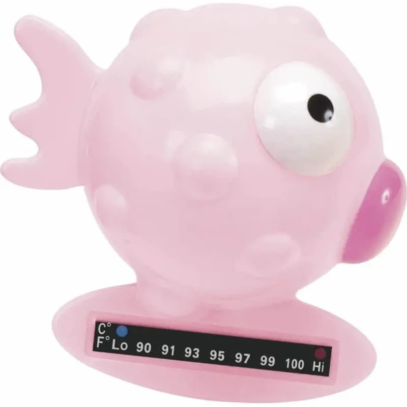 Chicco termometru pentru baie cu indicator de temperatură în formă de peștișor roz — preț și oferte