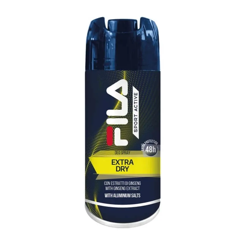 Fila Extra dry – deodorant spray cu protecție impecabilă și de lungă durată, 150 ml — preț și oferte
