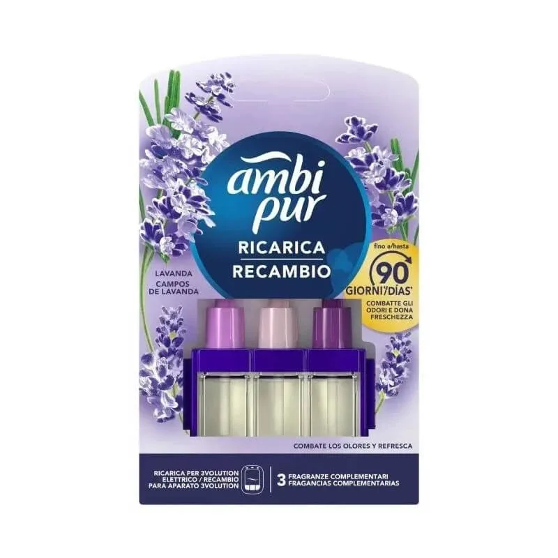 Ambi pur 3volution - rezerve pentru difuzor electric cu lavandă, 20 ml — preț și oferte