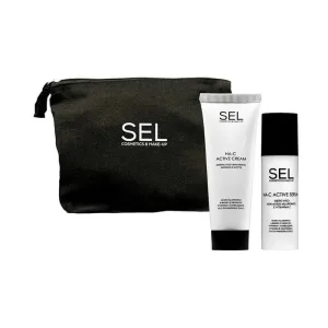 Set de îngrijire a tenului cu efect hidratant – ha-c active cream 50 ml + ha-c active serum 30 ml + trusă