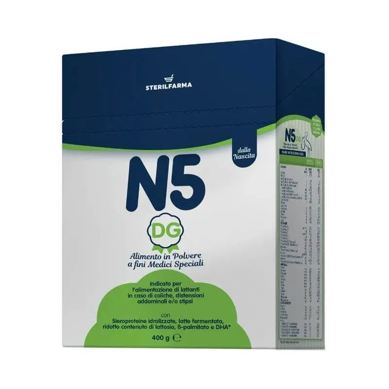 Sterilfarma N5 dg lapte praf pentru scopuri medicale speciale 400 g — preț și oferte