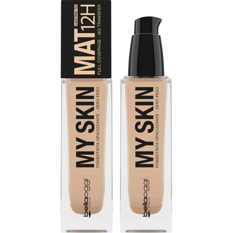 Bellaoggi My skin mat 12h – fond de ten mat – nr. 1 cool nude — preț și oferte