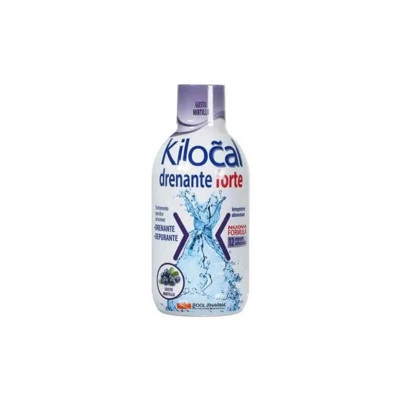Kilocal drenant puternic 500 ml, cu aromă de afine – supliment alimentar pentru drenarea lichidelor din organism — preț și oferte