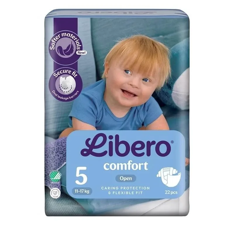 Essity Libero Comfort 5 – 22 scutece tip chiloțel pentru copii cu greutatea între 11 și 17 kg — preț și oferte