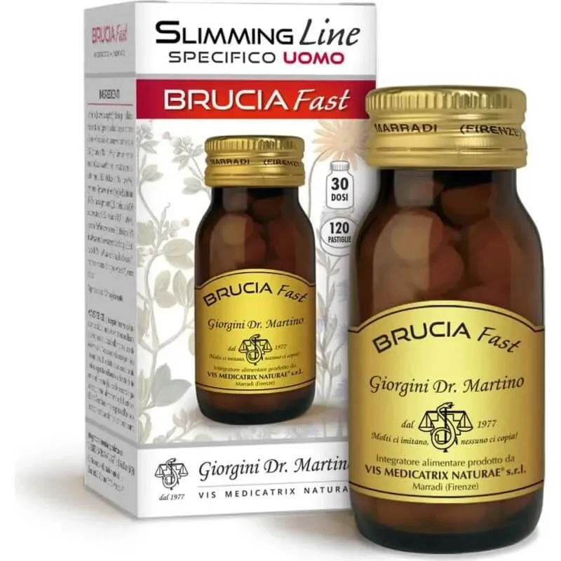 Brucia Fast pentru bărbați, 120 de comprimate – supliment alimentar pentru metabolism — preț și oferte