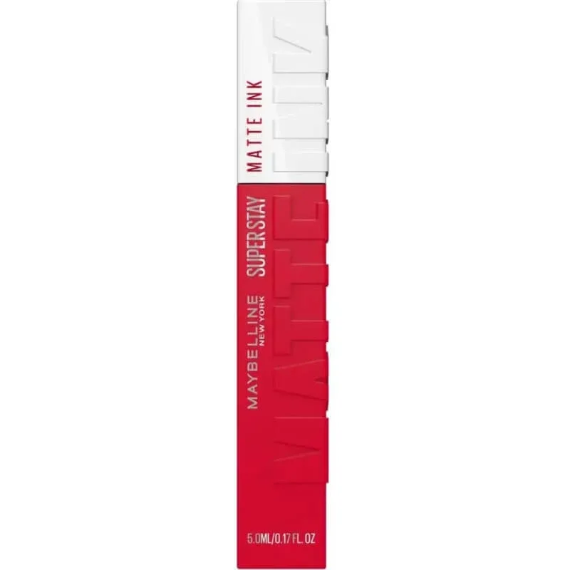 Maybelline Superstay Matte Ink – ruj lichid mat nr. 325 Shot Caller Maybelline New York — preț și oferte