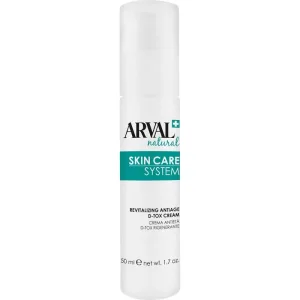 Arval skin care system - cremă anti-îmbătrânire regenerantă d-tox 50 ml