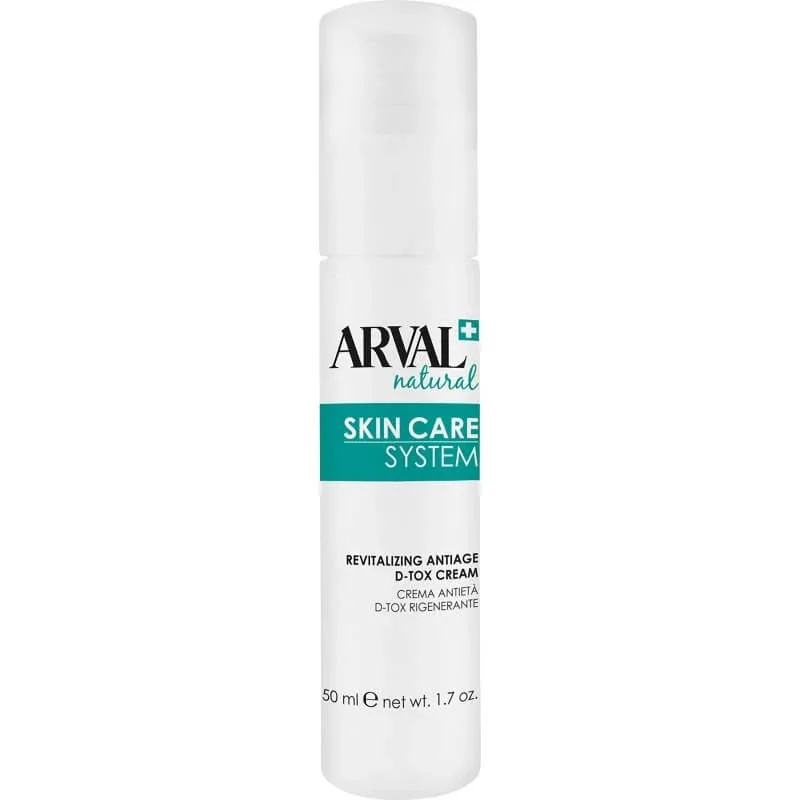 Arval skin care system - cremă anti-îmbătrânire regenerantă d-tox 50 ml — preț și oferte