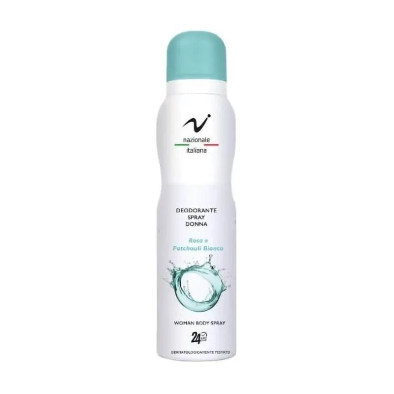 Nazionale italiana Rosa și patchouli alb – deodorant spray pentru femei, 150 ml — preț și oferte