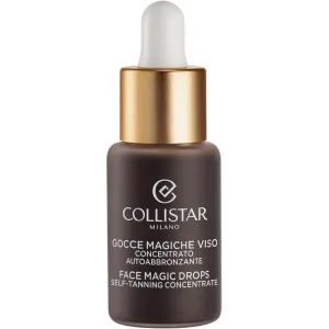 Collistar picături magice pentru față – concentrat autobronzant cu efect ultra-rapid, 10 ml